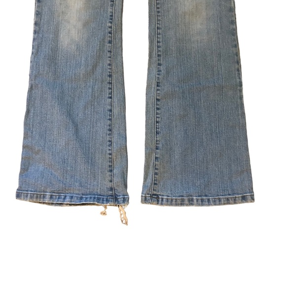 Kensie Bootcut Jeans- Distressed / Faded - Size 8 - Picture 5 of 10